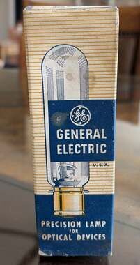 GE DFR Projector Lamp Bulb Optical Lamp General Electric devices precision